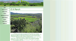 Desktop Screenshot of oxranch.com